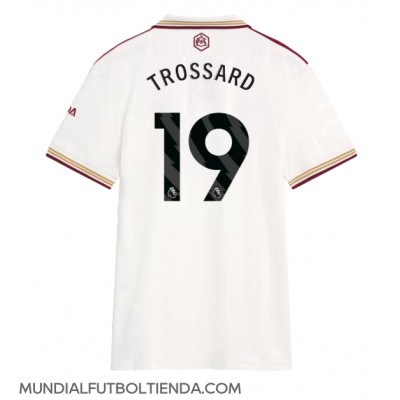Camiseta Arsenal Leandro Trossard #19 Tercera Equipación Replica 2025-26 para mujer mangas cortas Camiseta Arsenal Leandro Trossard #19 Tercera Equipación Replica 2025-26 para mujer mangas cortas